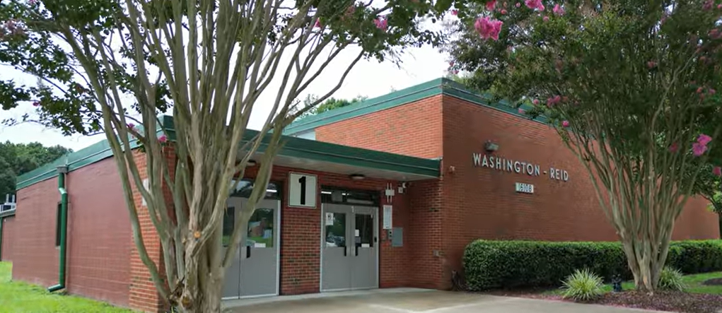  The front of school of Washington-Reid Preschool Center 