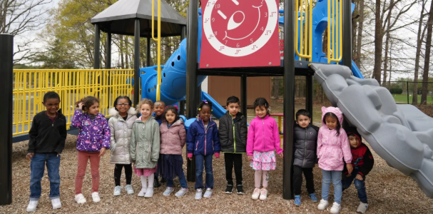  The front of school of Washington-Reid Preschool Center 